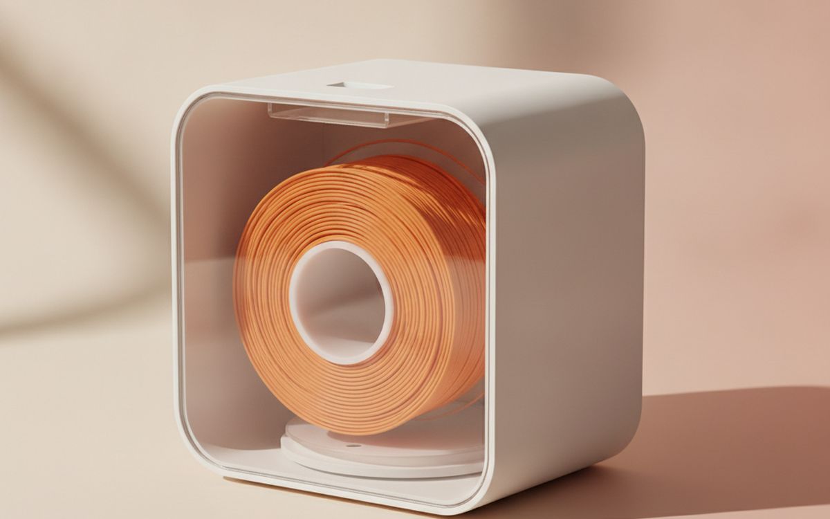 A filament dryer or dry box