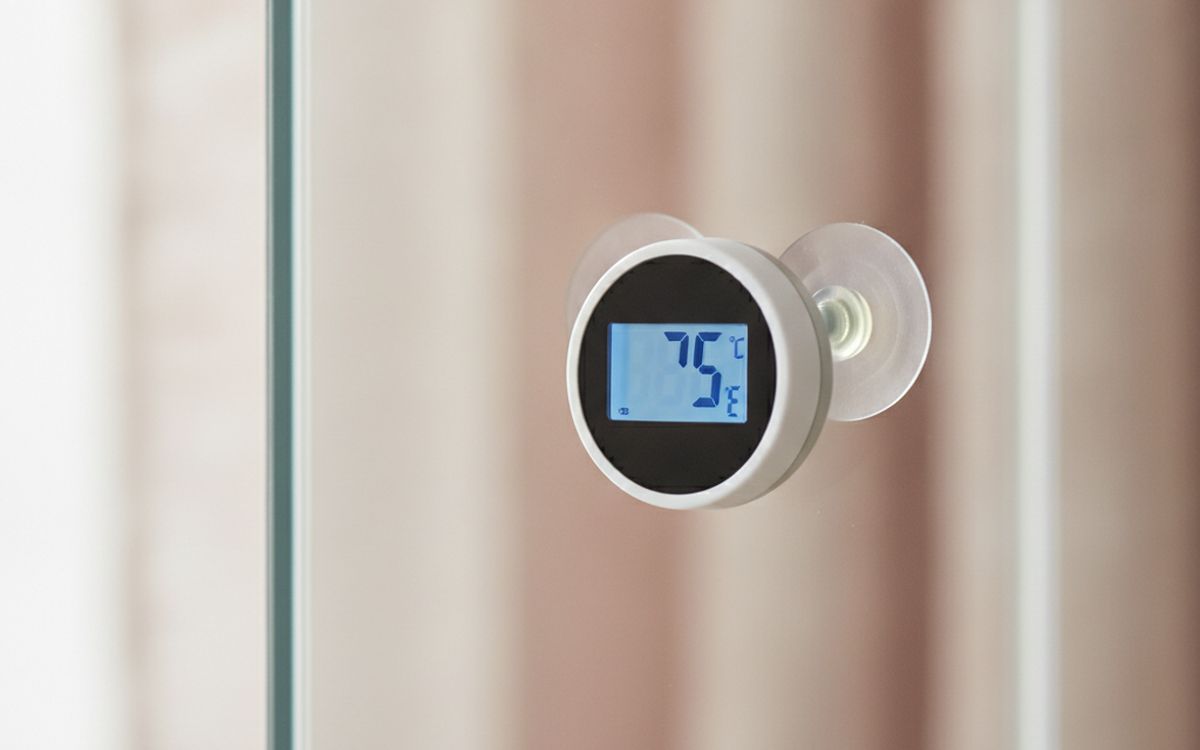 A thermometer