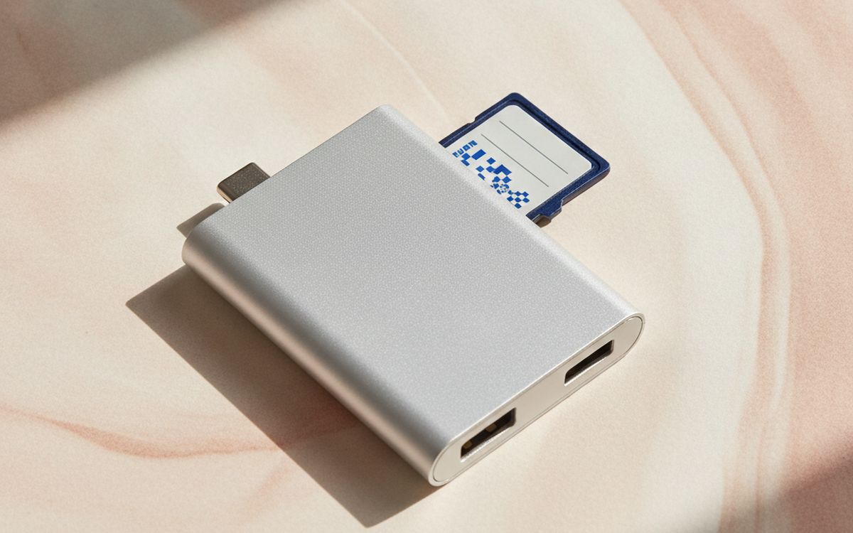 A fast USB-C card reader