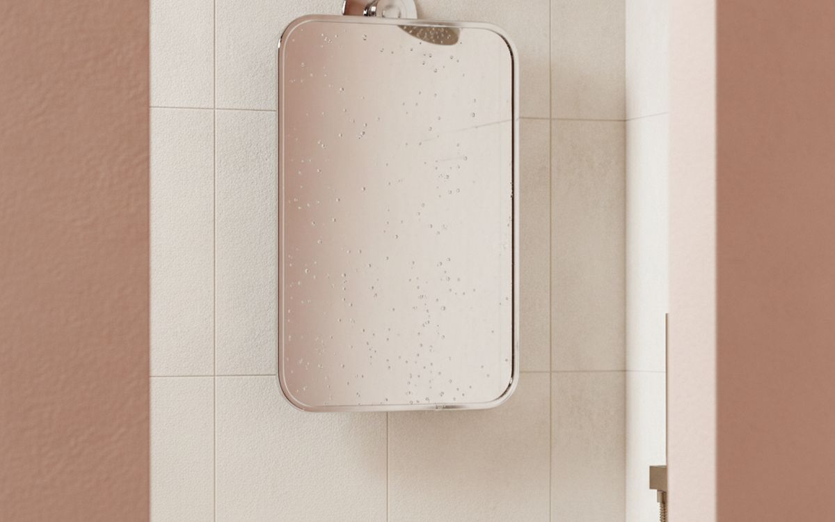 ToiletTree Products Deluxe Fogless Shower Mirror