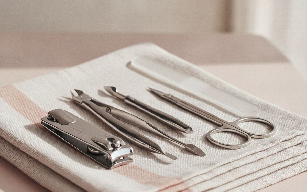 Ein hochwertiges Nagelpflegeset