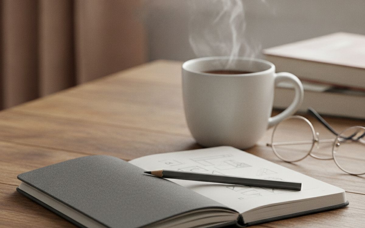 A pocket notebook