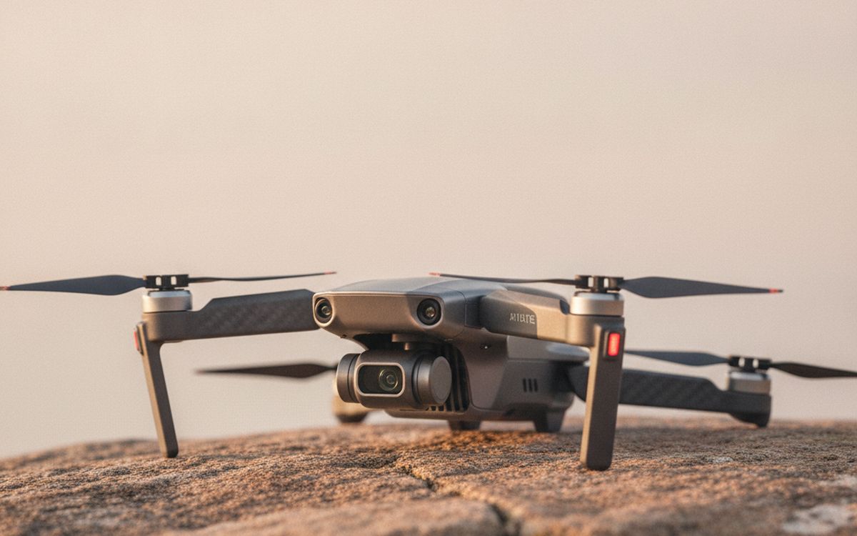 A sub-250g folding camera drone with GPS