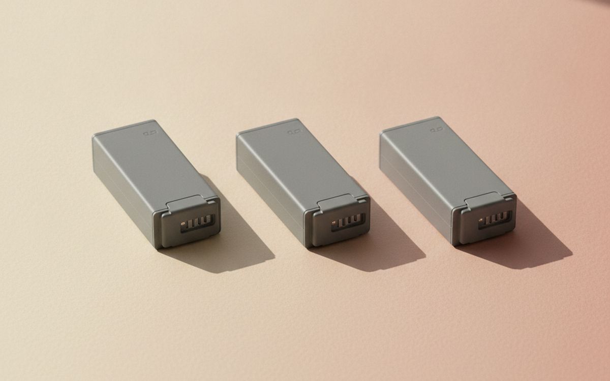 Two or three spare batteries