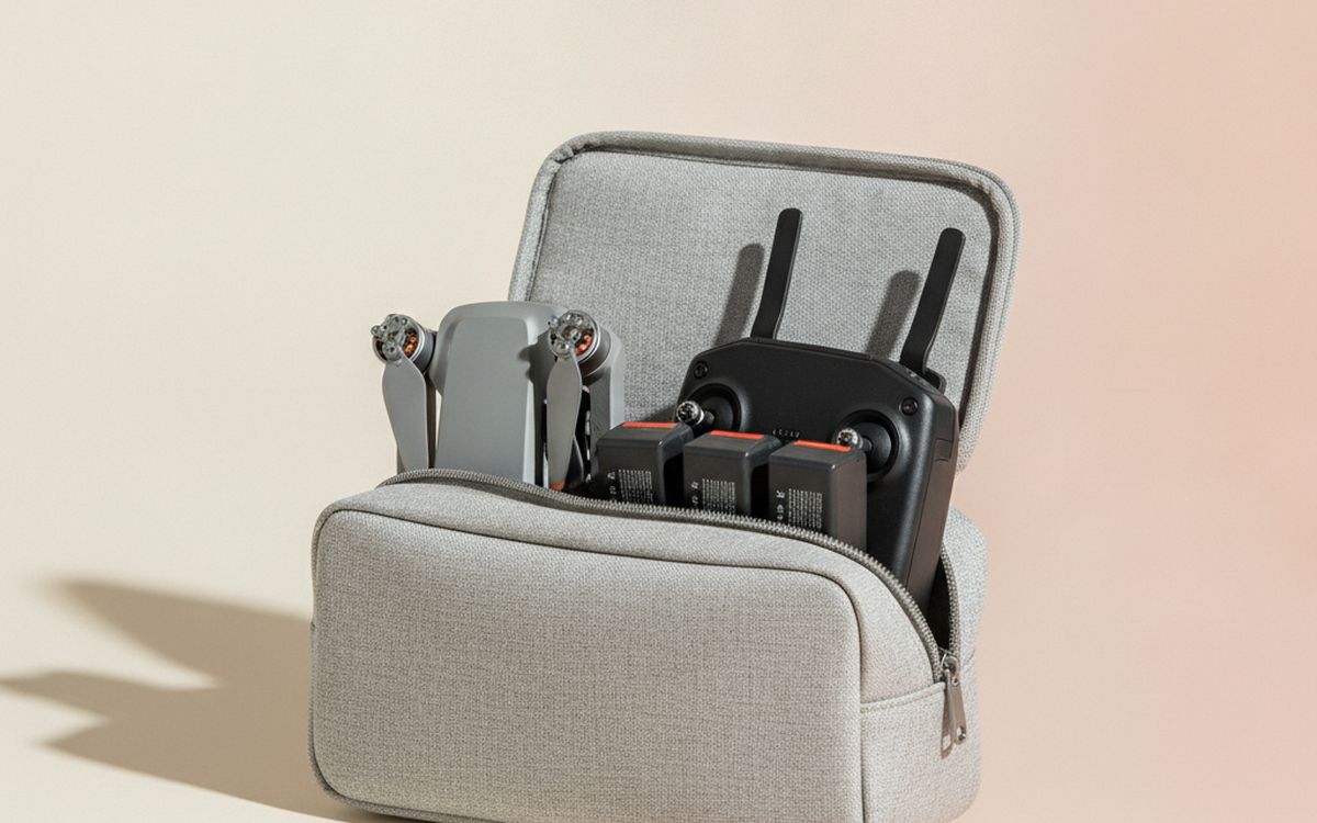 A shoulder bag or hard case