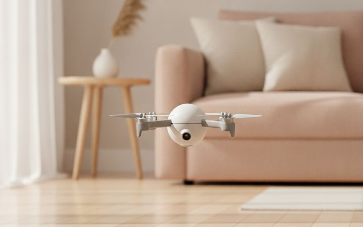 A cheap indoor practice drone