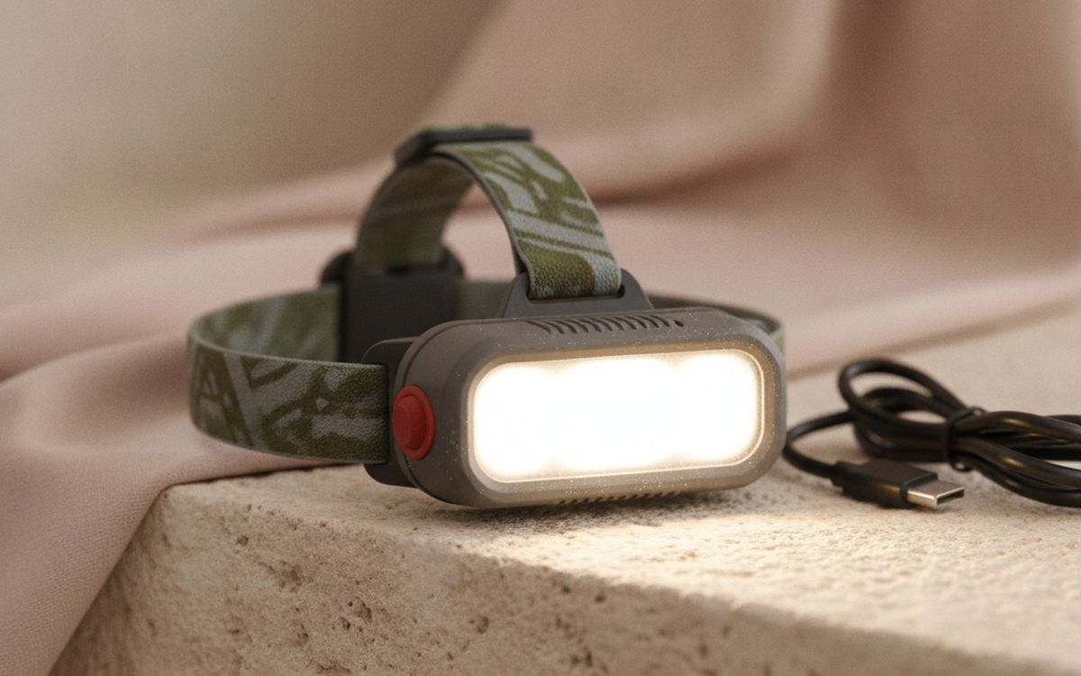 A headlamp