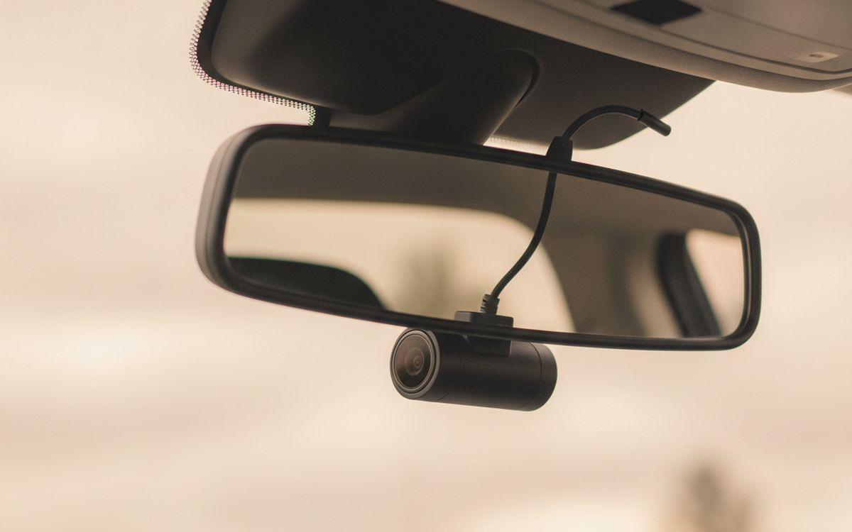 Eine Dashcam mit Parkmodus