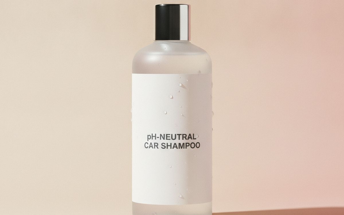 pH-neutral car shampoo