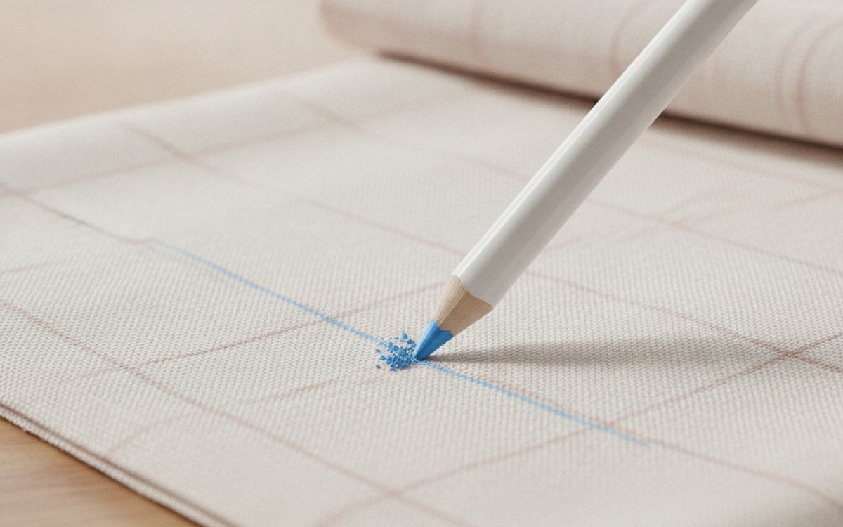 Ein Stoffmarkierungsstift