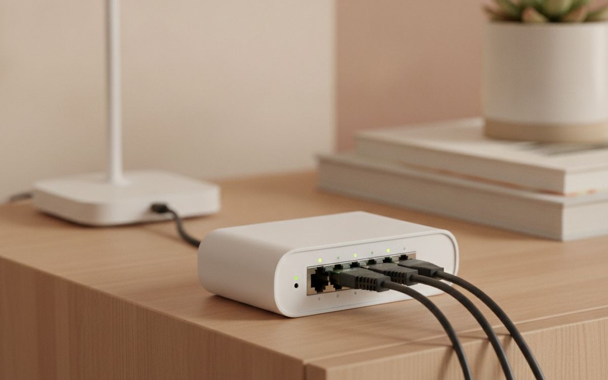 A small Ethernet switch