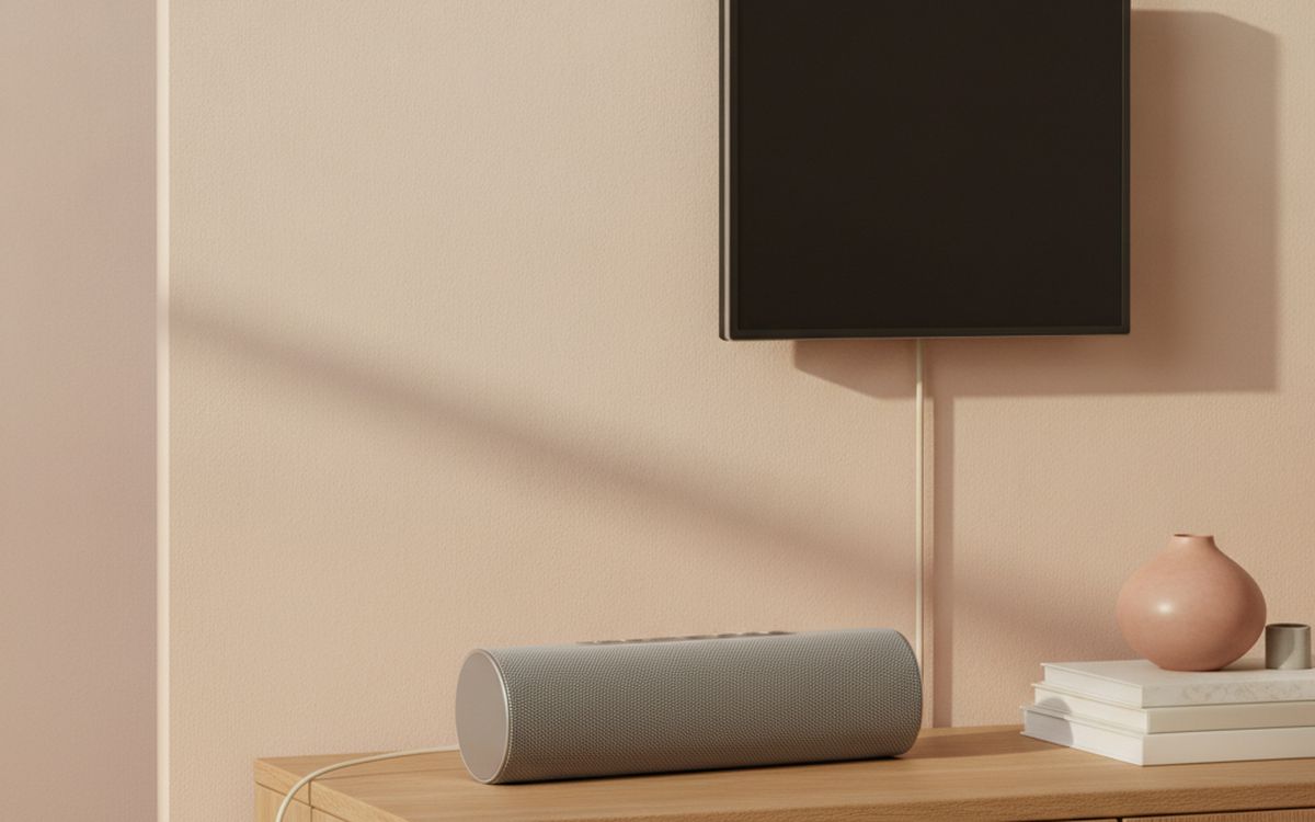 A compact soundbar