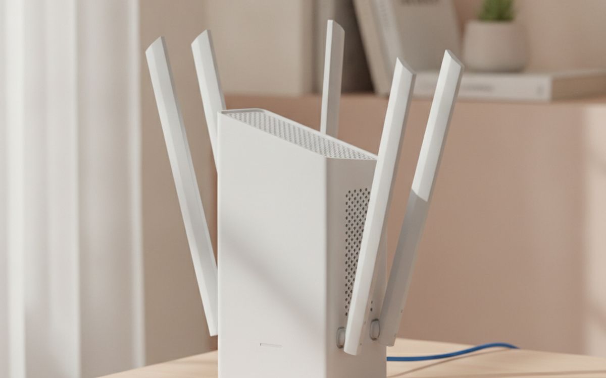 A Wi-Fi 6 router