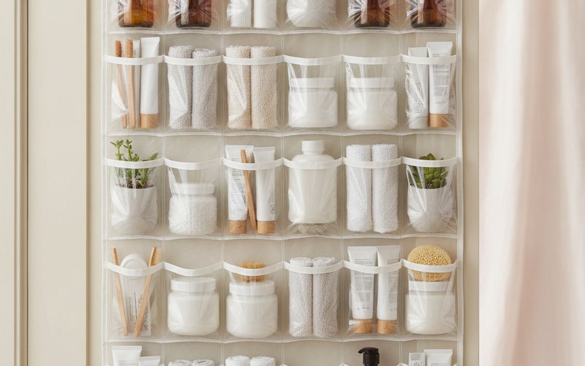 An over-door organiser