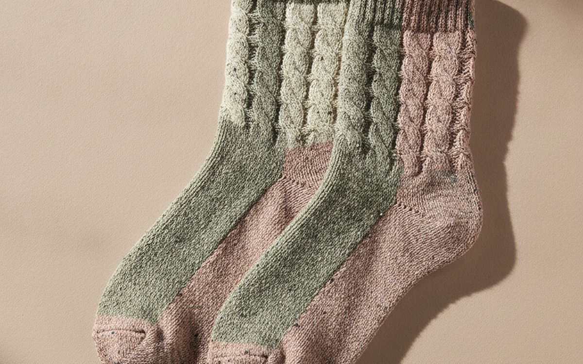 Merino or synthetic hiking socks