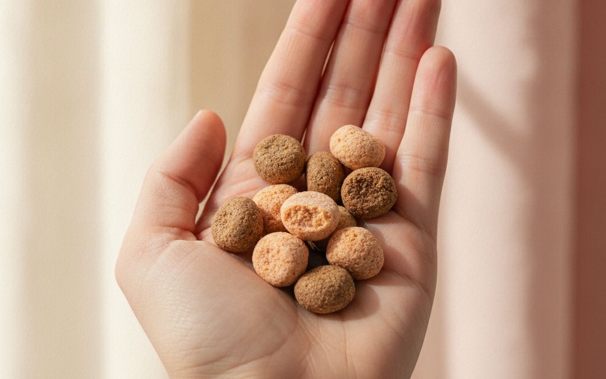 Small, soft training treats