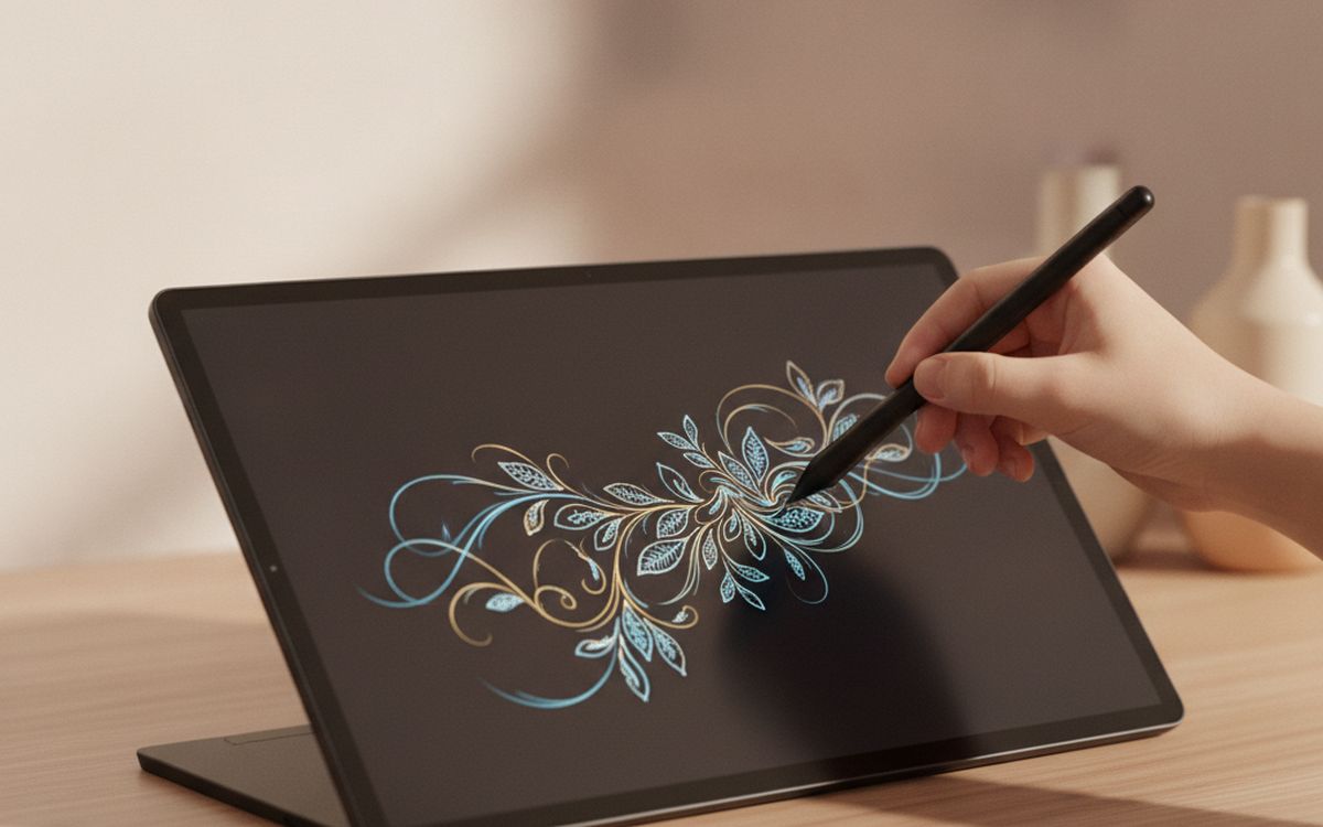 A 13-16 inch pen display