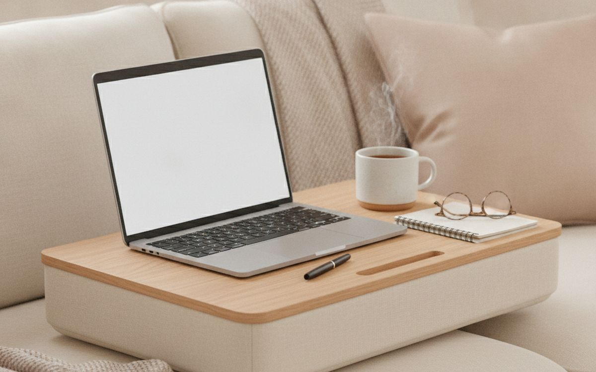 Ένα γραφείο για τα πόδια (lap desk)