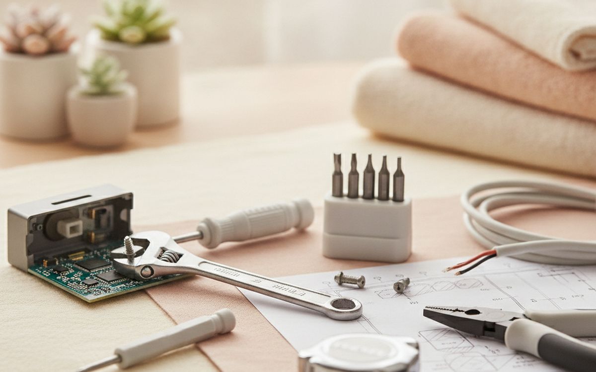 A compact household tool kit