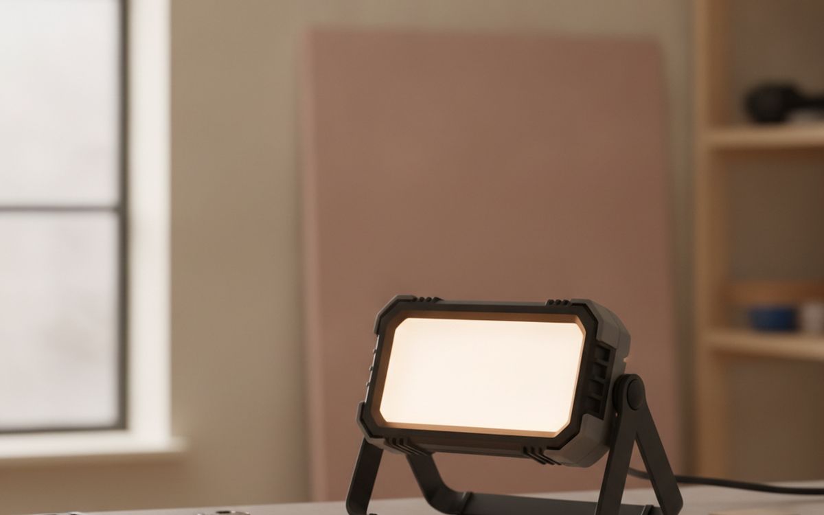 A rechargeable work light