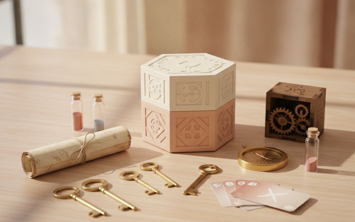 Ein Escape Room im Karton