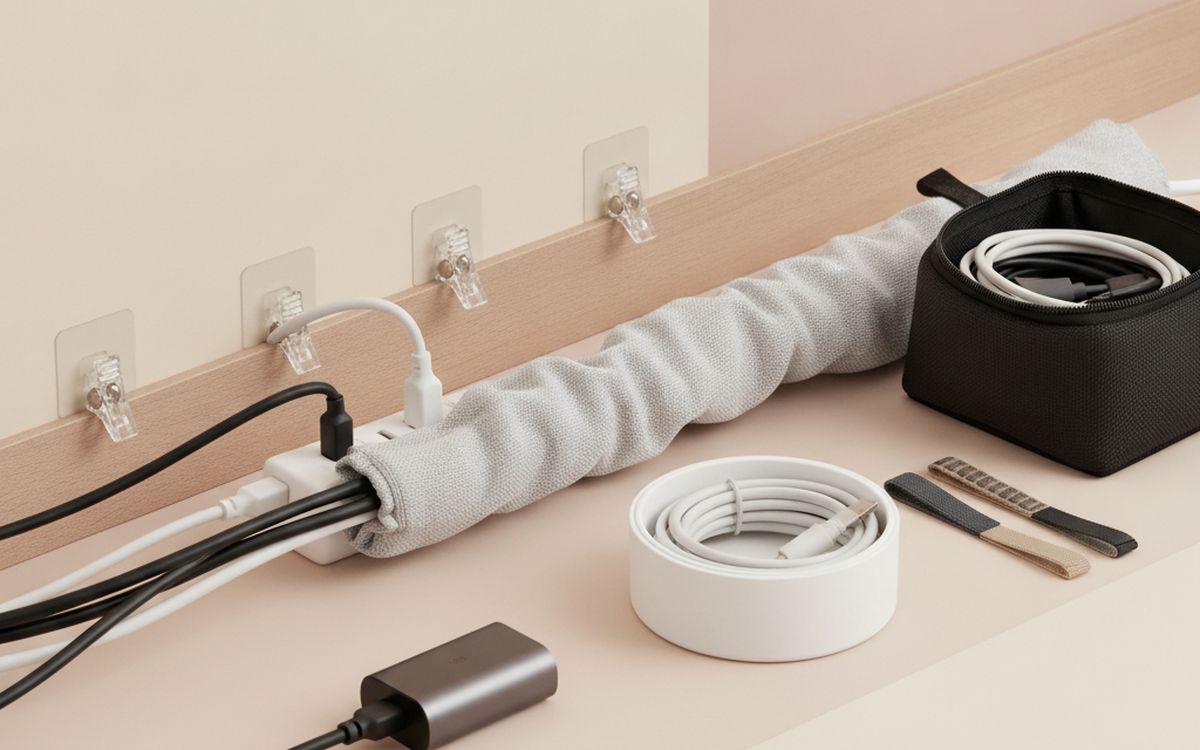 A cable-management kit