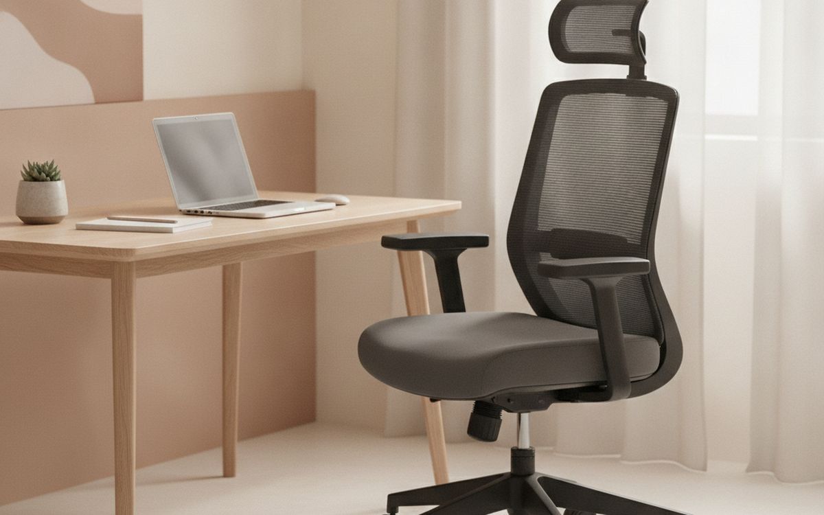 Ein gebrauchter Herman Miller Aeron oder Steelcase Leap