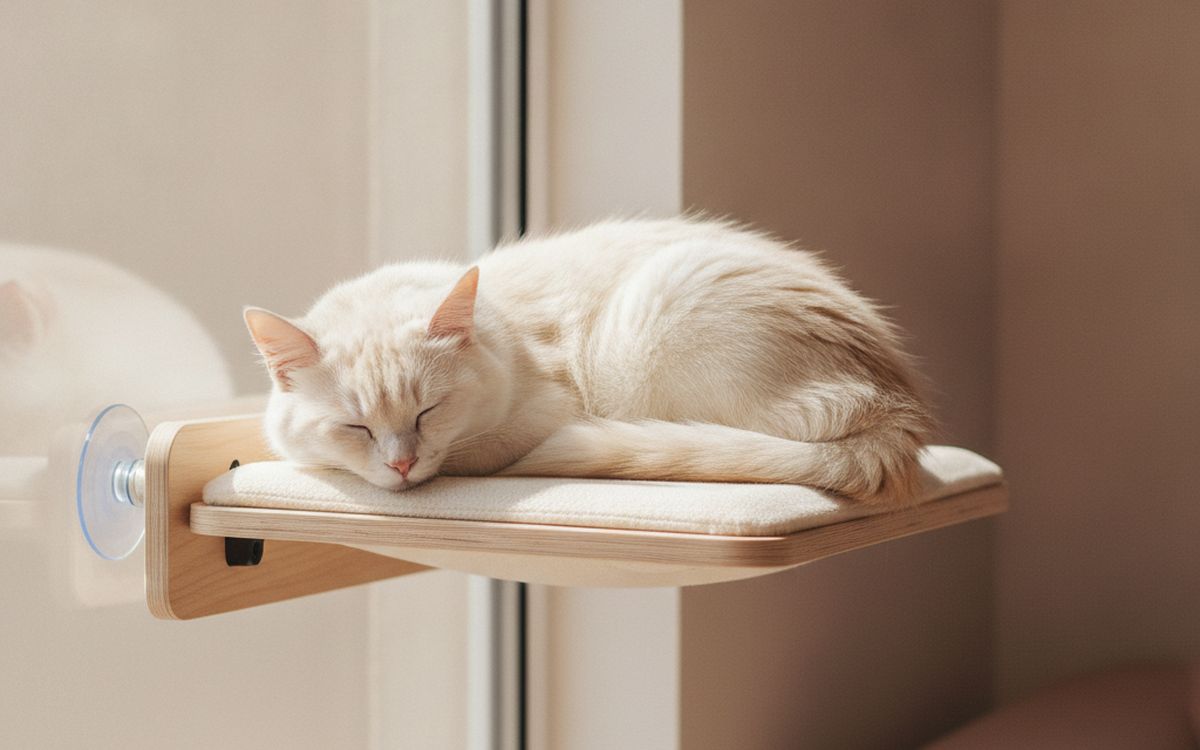 A window perch