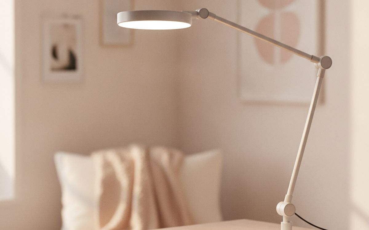 Une lampe d'appoint réglable à haute luminosité