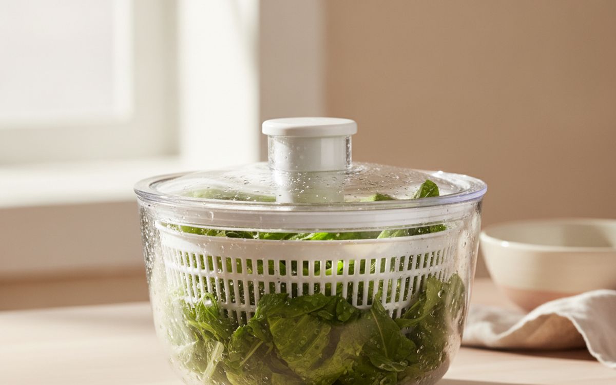 A salad spinner