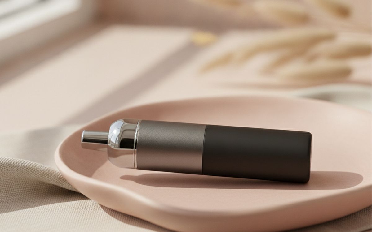 A nose and ear hair trimmer