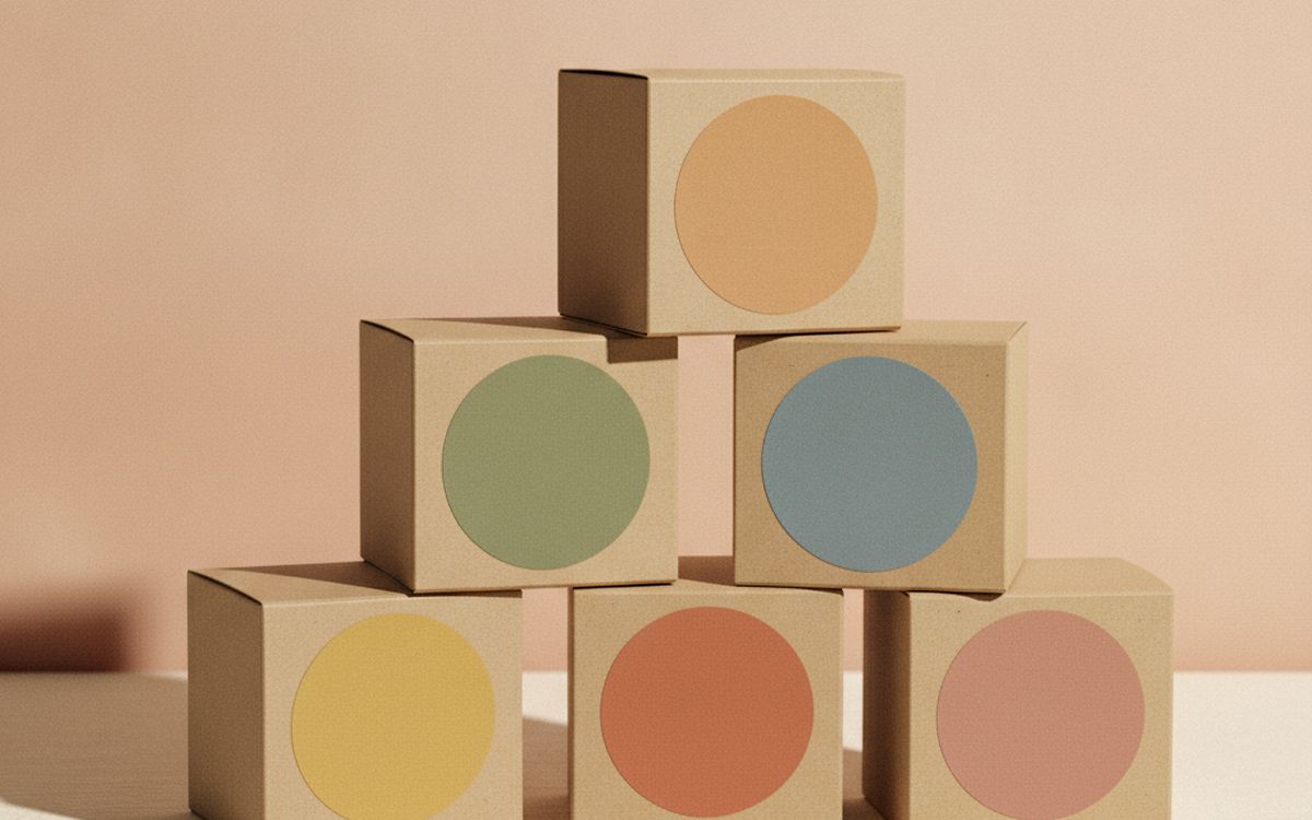 Colour-coded labels