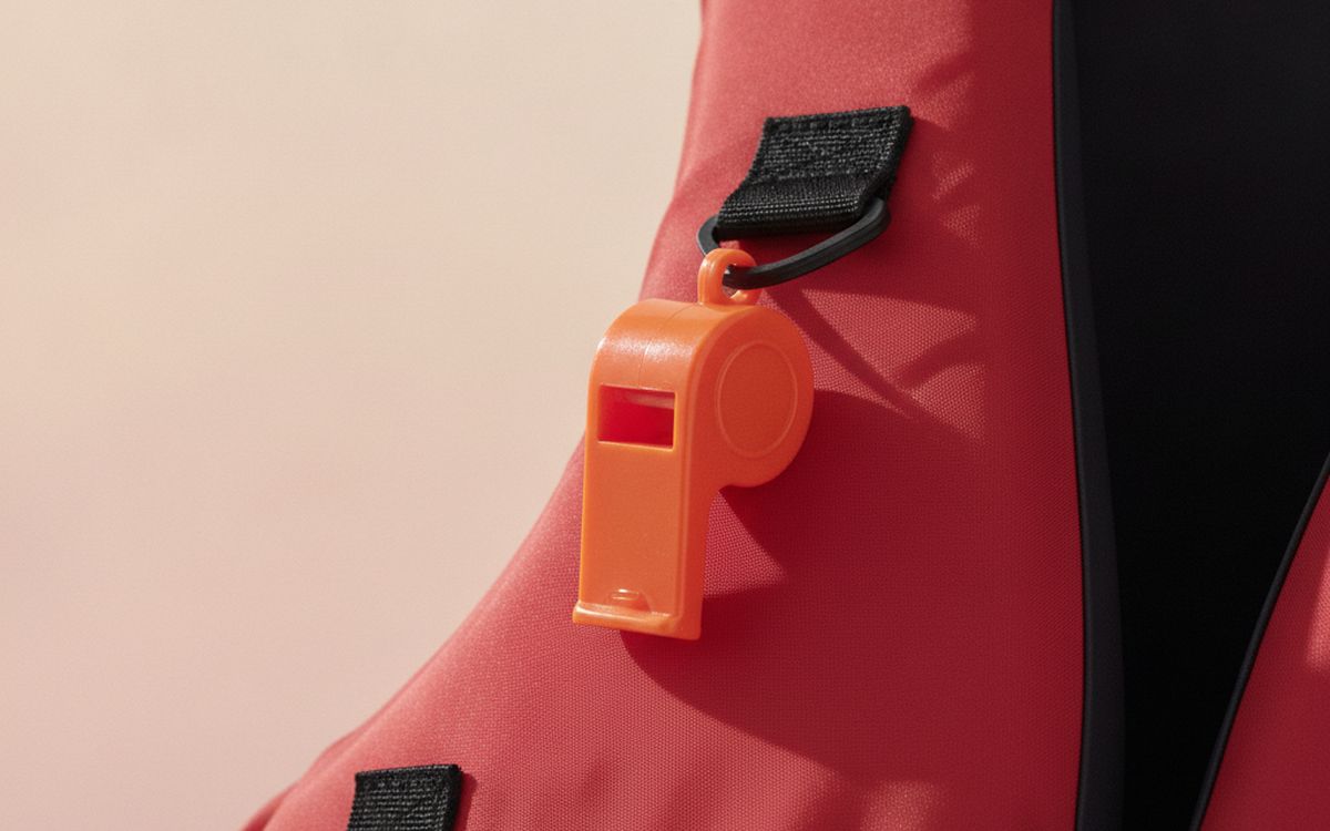A whistle