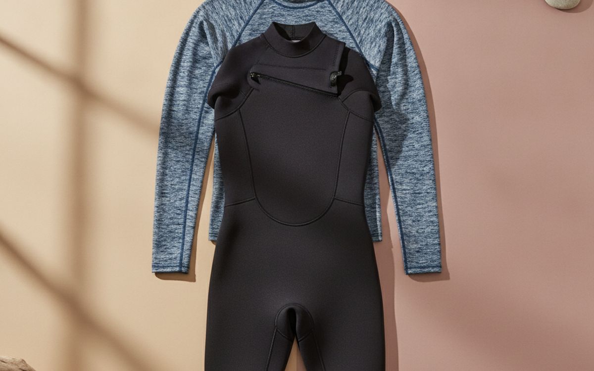 Quick-dry clothing or a wetsuit