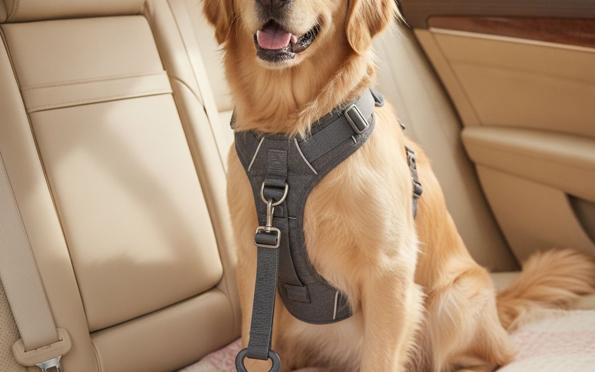 A crash-tested pet restraint