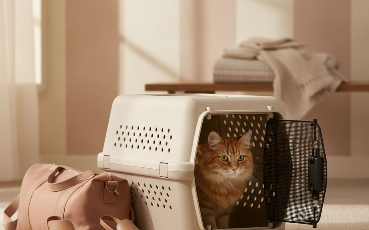 A rigid travel carrier