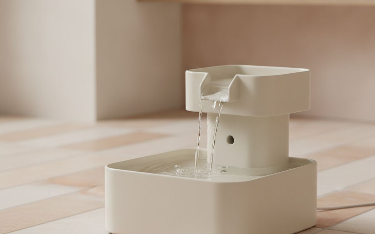 Ein Trinkbrunnen für Haustiere