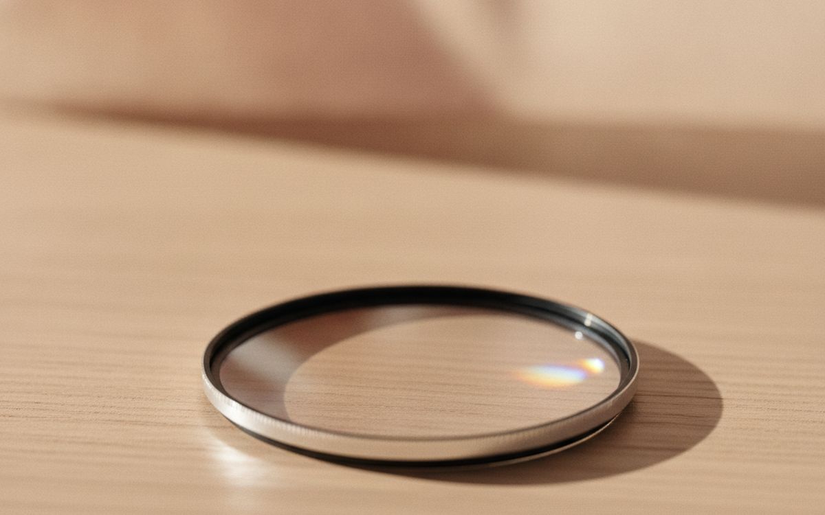 Ein zirkularer Polarisationsfilter