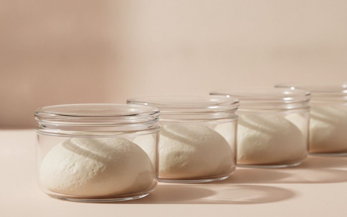 Dough proofing containers