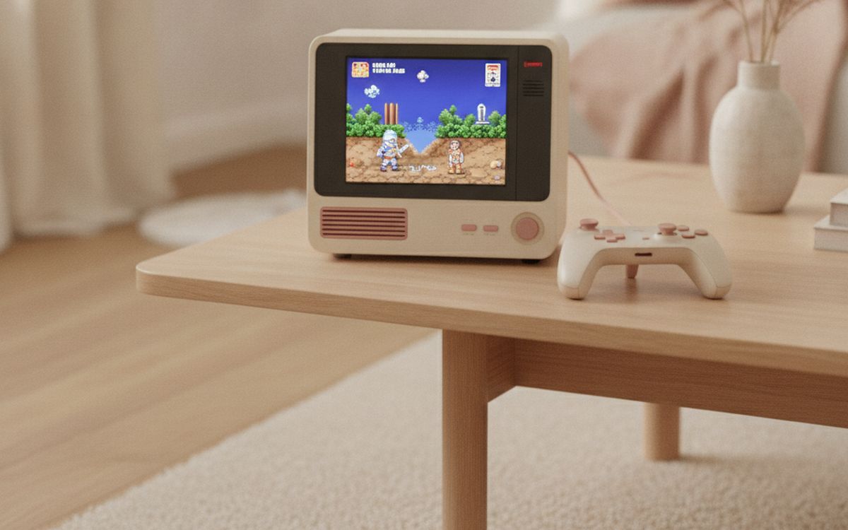 A refurbished games console