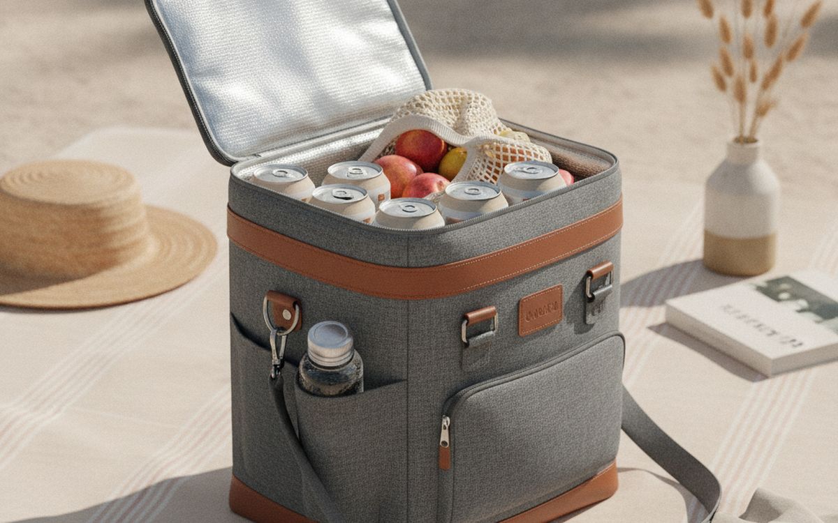 Eine isolierte Weichkühltasche