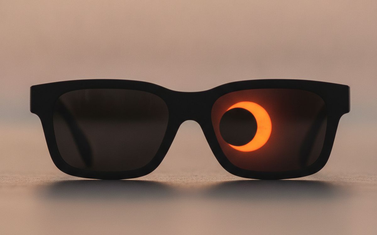 Certified solar eclipse glasses