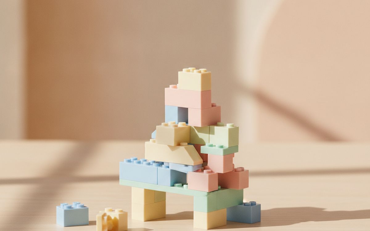 A classic brick building set