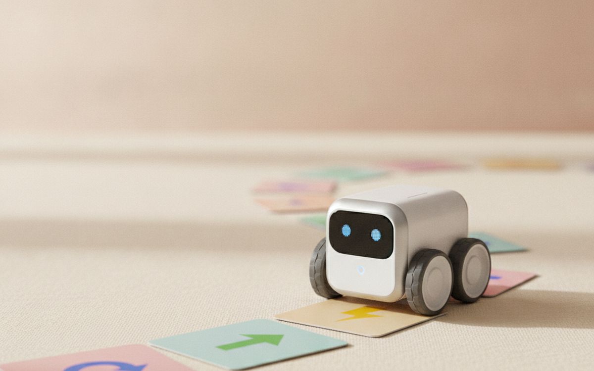 A screen-free coding robot