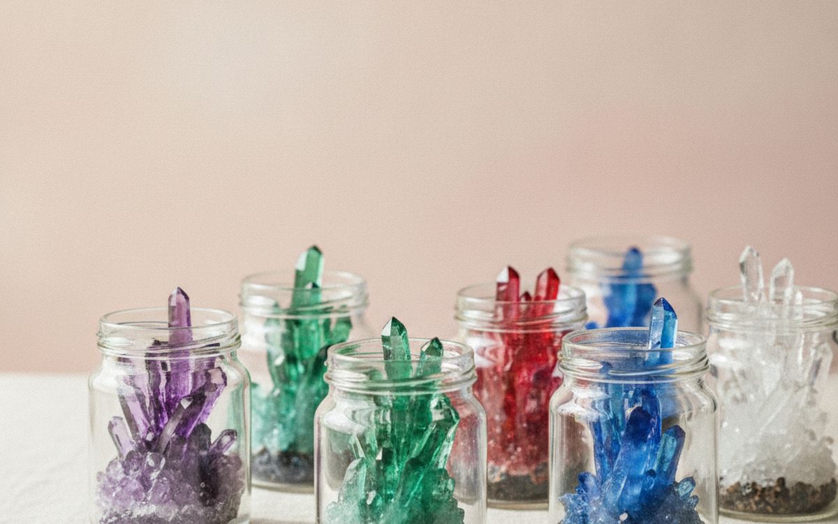 A chemistry or crystal growing kit
