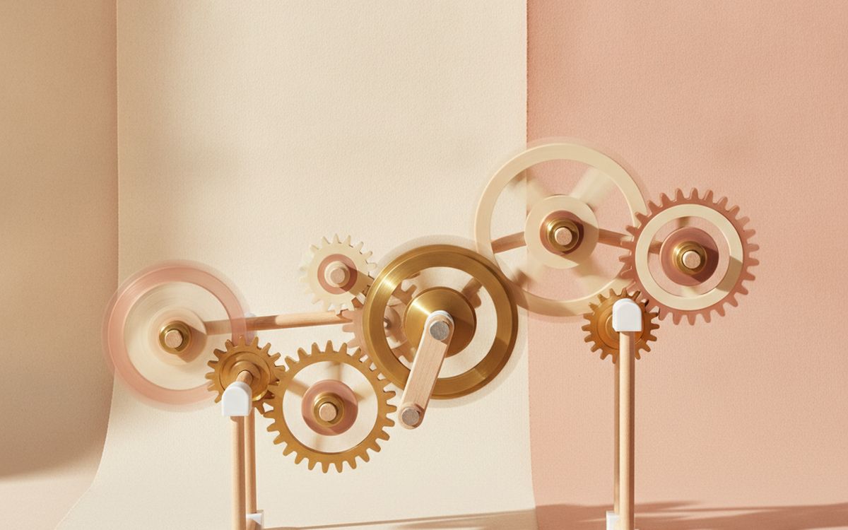 A gear and engineering building set